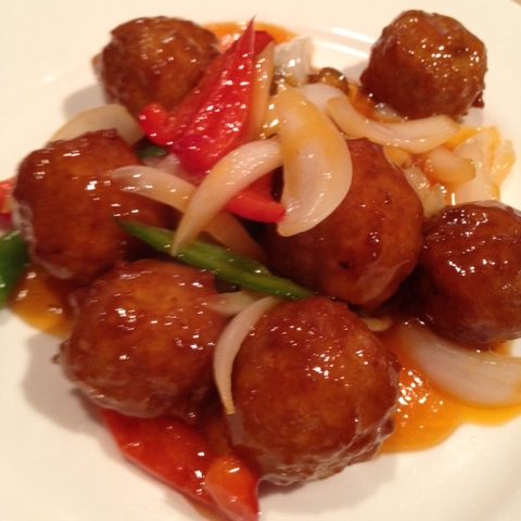 肉団子の甘酢ソース 今週の一品 2014.11/4-