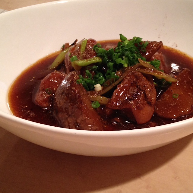 今週の一品　新じゃがと鶏肉のピリ辛ソース　2014.6.3-