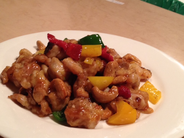 今週の一品　鶏とカシューナッツ炒め　2014.8.12-